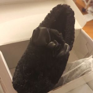 Plush & cozy slip on shoe